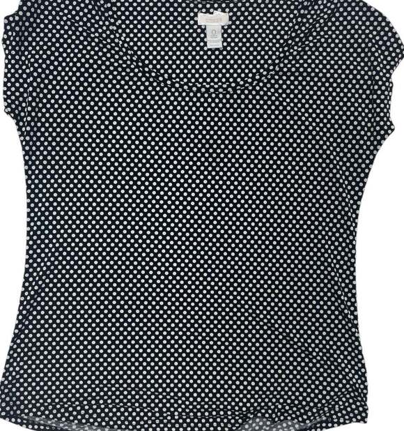 Polka-Dot Top Chicos Size 0 - Picture 1 of 4